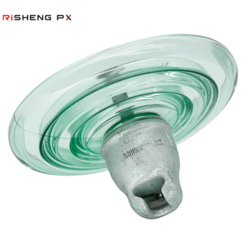 U160B High Voltage Toughened Glass Disc Insulators 160KN