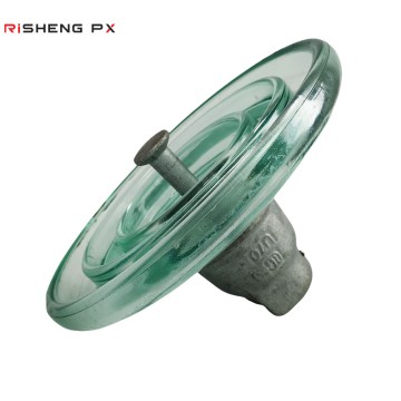 Hot Sale High Voltage Toughened Glass Disc Suspension Electrical Insulator