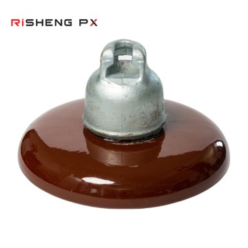 ANSI 52-3 Porcelain Suspension Insulators Ball and Socket Type