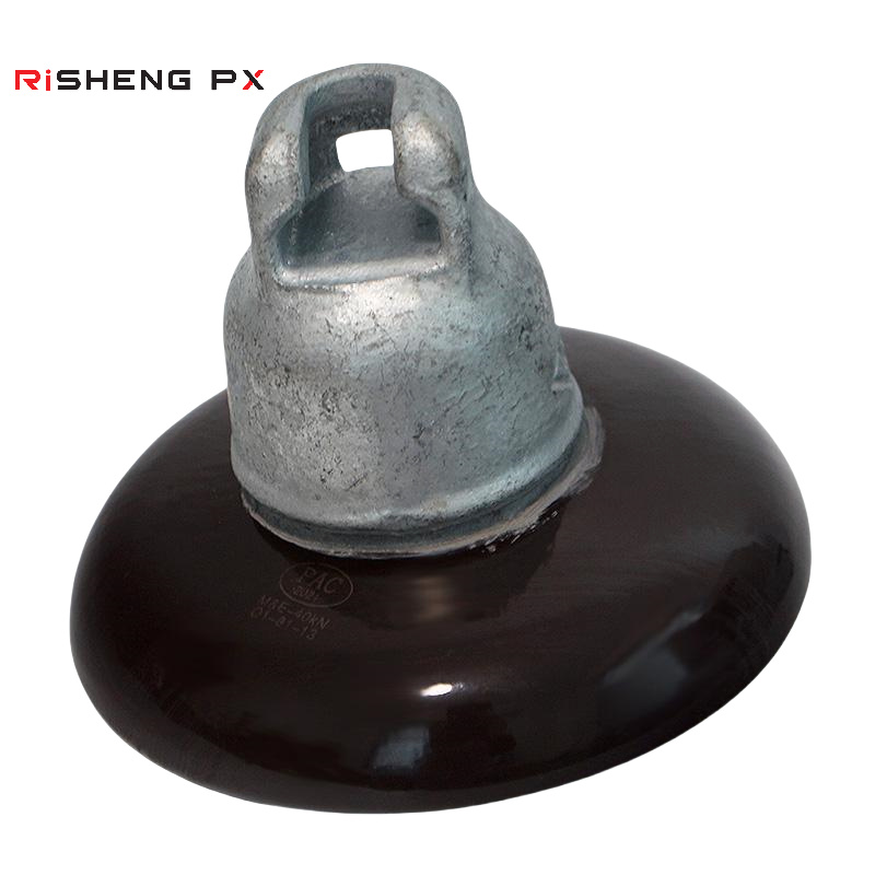 40KN U40B Disc Suspension Porcelain Insulator05.jpg
